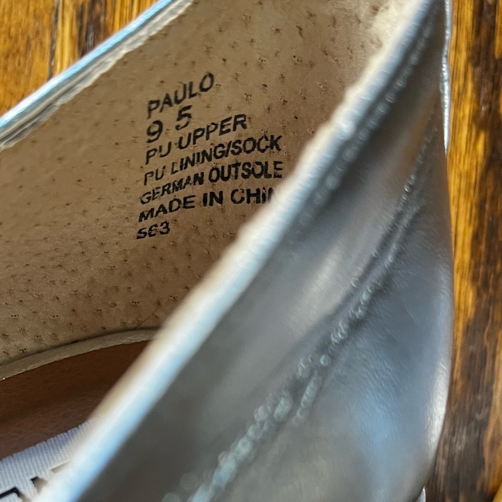 Steve Madden silver Paulo Loafer - Picture 2 of 6